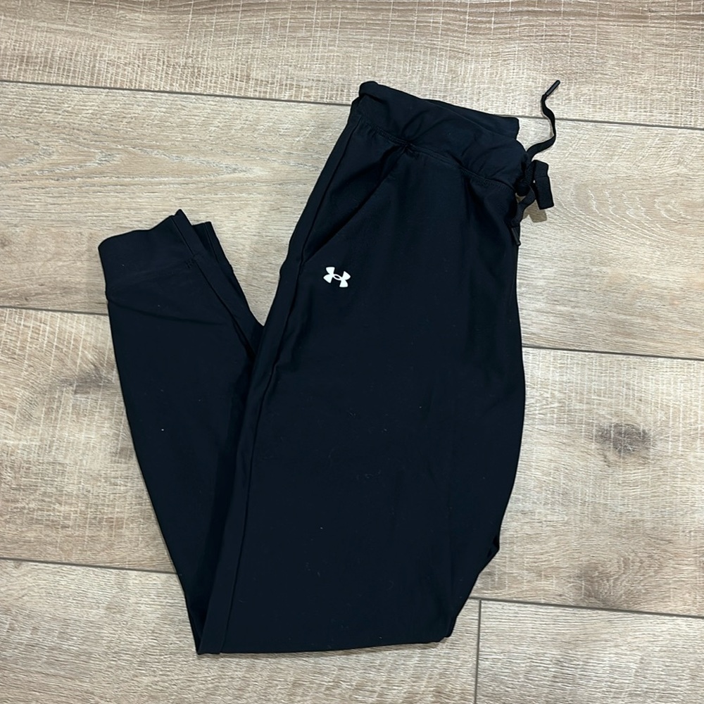 Under Armor black joggers